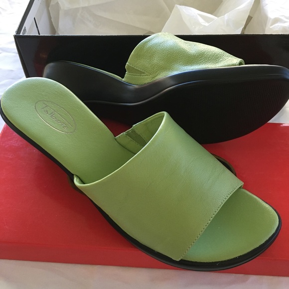 Vintage Talbots Wide Band Sandals 7 - Picture 4 of 10